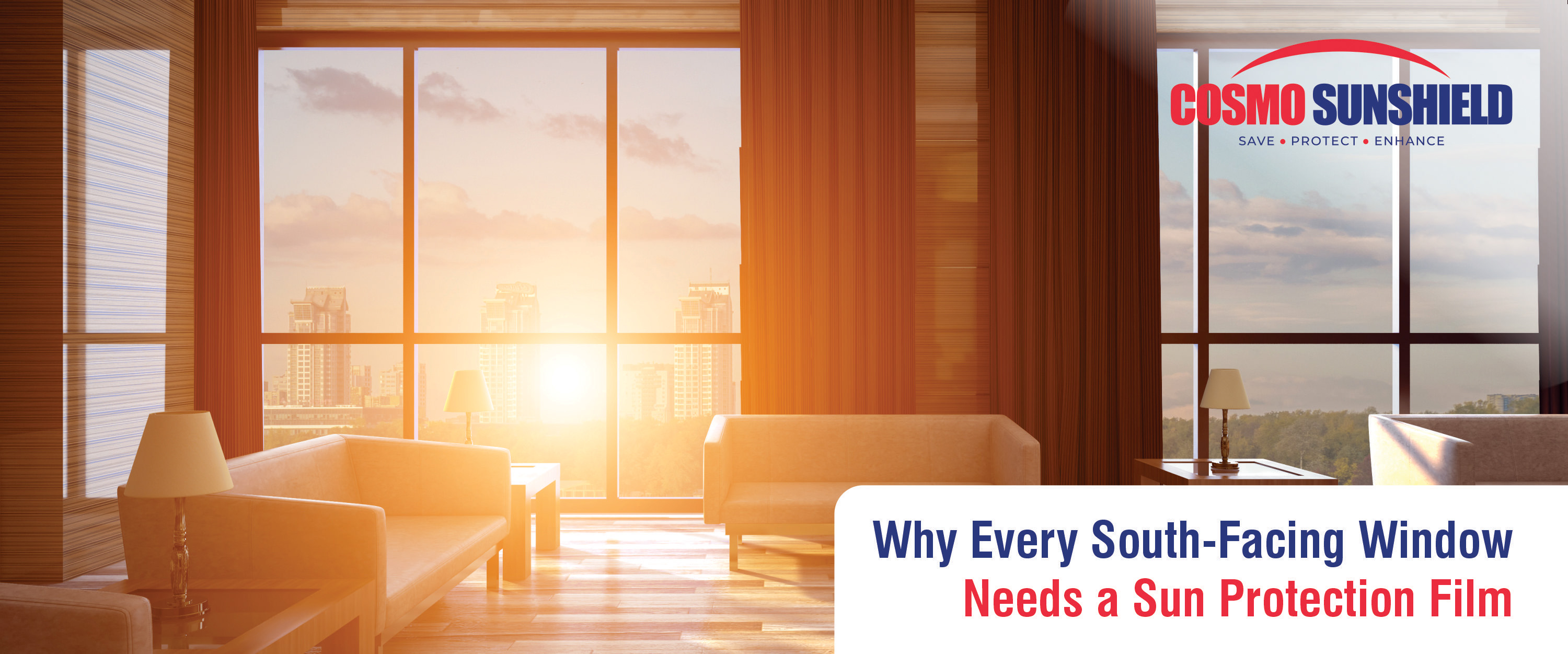Why Every South-Facing Window Needs a Sun Protection Film