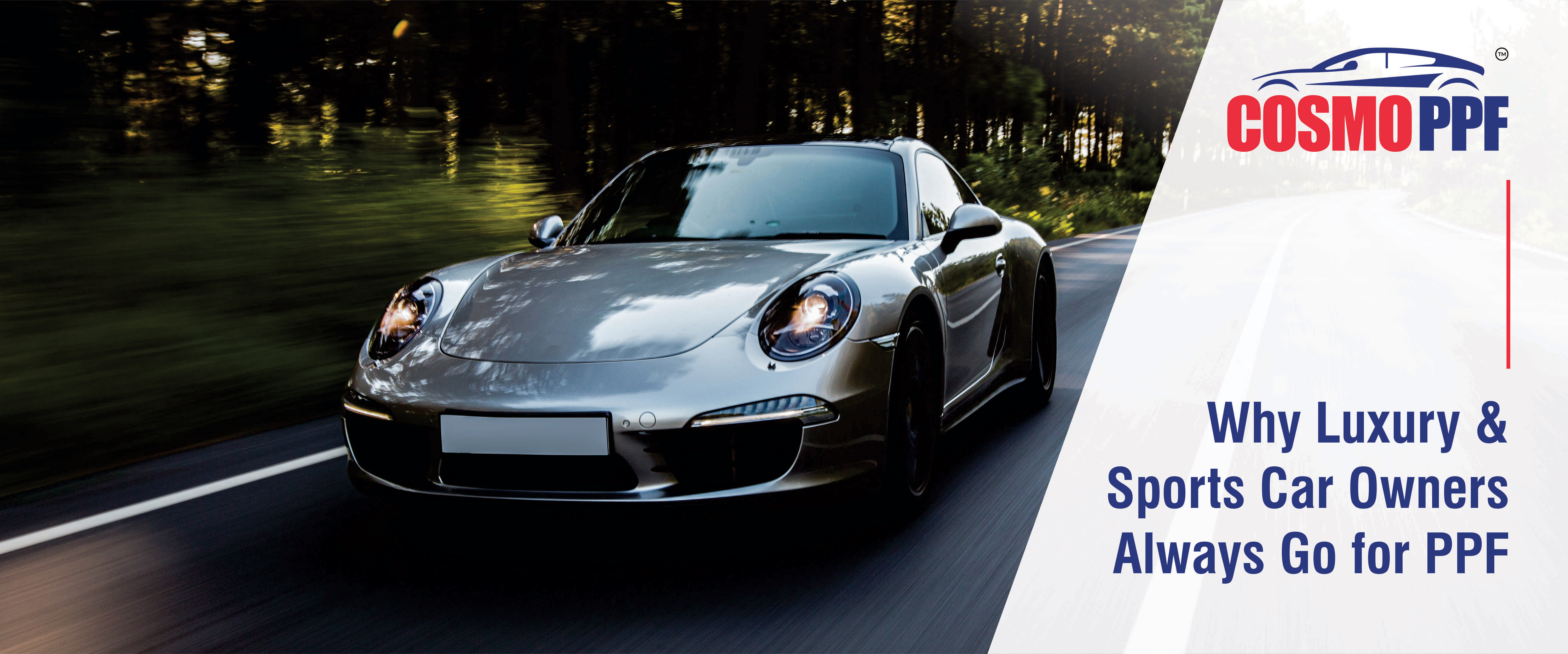 Why Luxury & Sports Car Owners Always Go for PPF?