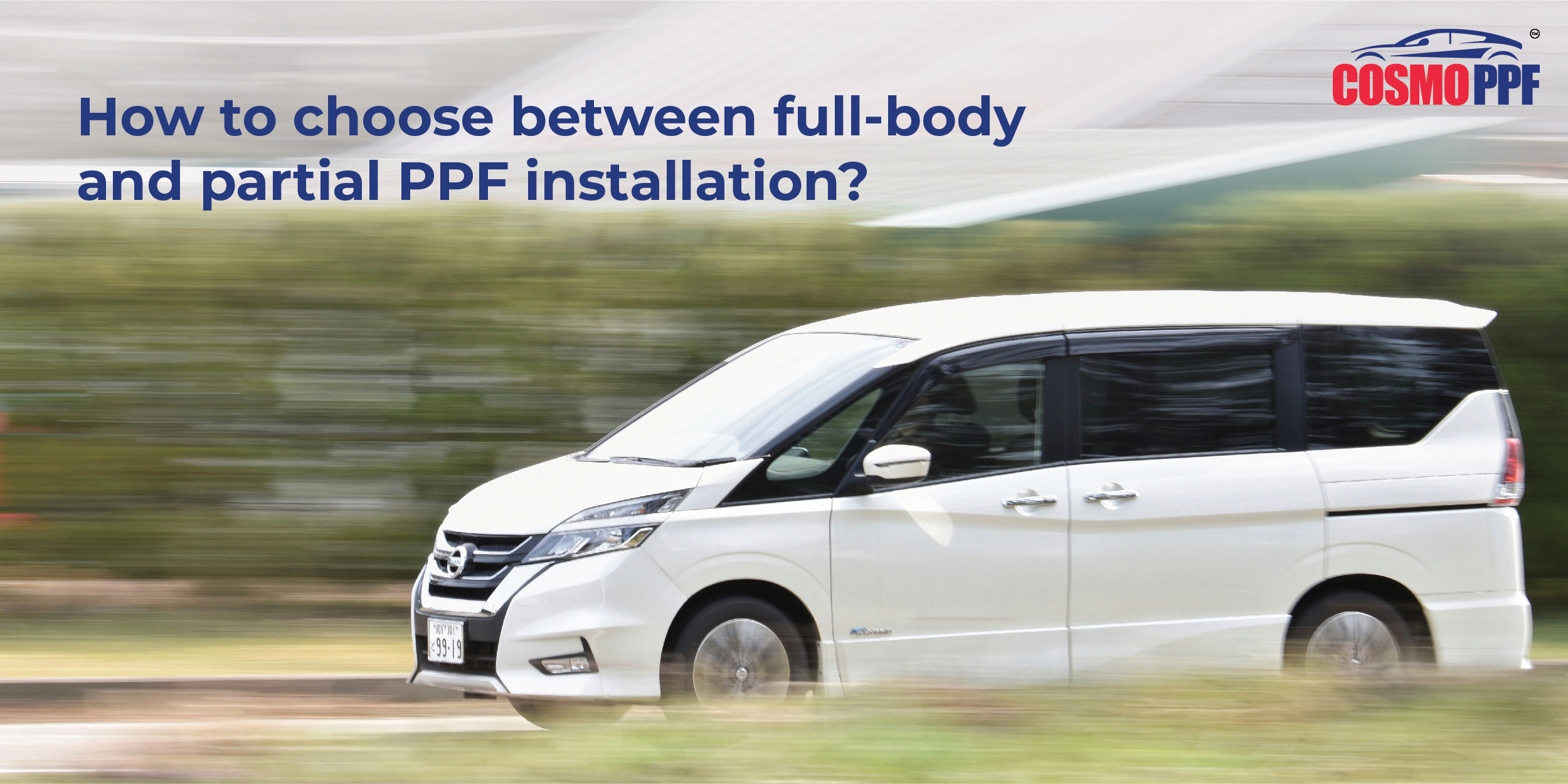 How to choose between full-body and partial PPF installation?