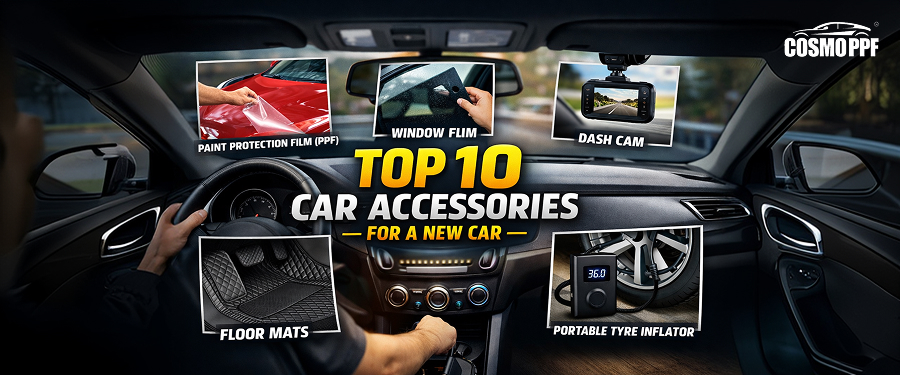 Top 10 Car Accessories for a New Car