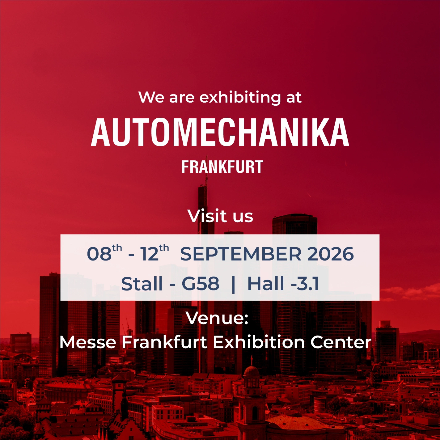Automechanika, Frankfurt